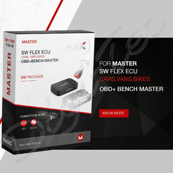 Software Flex ECU OBD + Bench Master - Magic Motor Sport España