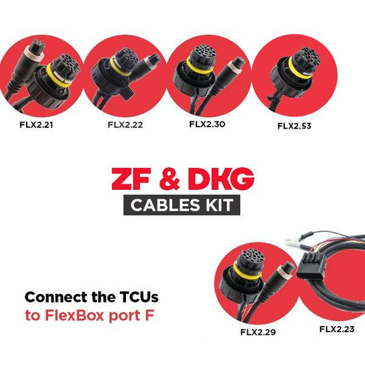 Kit Cable TCU ZF (6/8CV) - DKG - Magic Motor Sport España