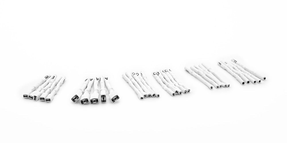 Kit de adaptadores: Juego de 6 adaptadores de clavija a FLK35 - Magic Motor Sport España