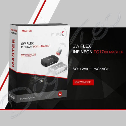 Software Flex Bench/Boot Infineon TC17x TC2x TC3x Master - Magic Motor Sport España