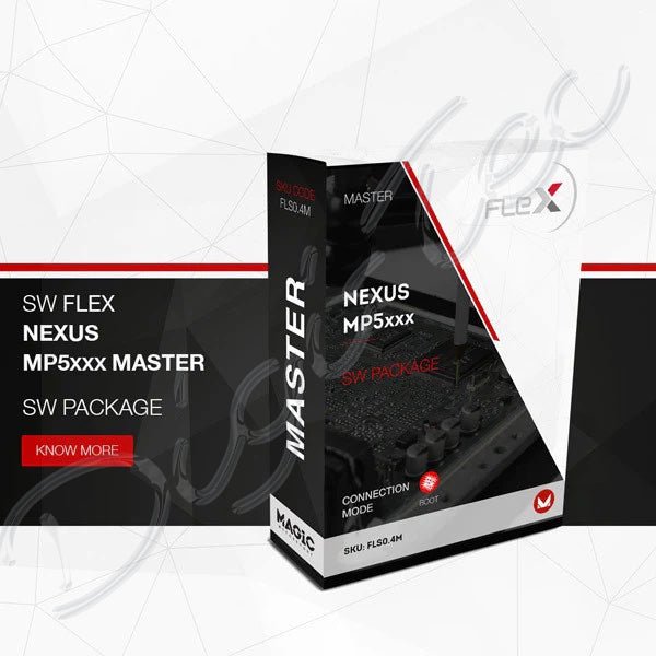Software Flex Nexus MPC5xxx Master - Magic Motor Sport España
