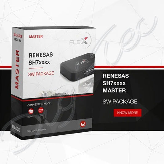 Software Flex Renesas SH7xxxx Master - Magic Motor Sport España