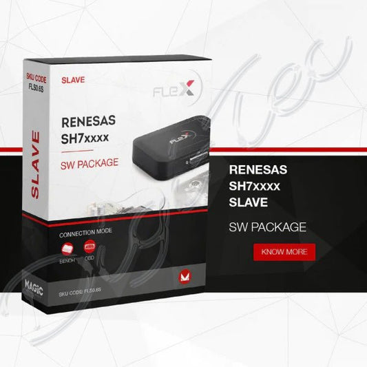 Software Flex Renesas SH7xxxx Slave - Magic Motor Sport España